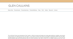 Desktop Screenshot of glencaulkins.com